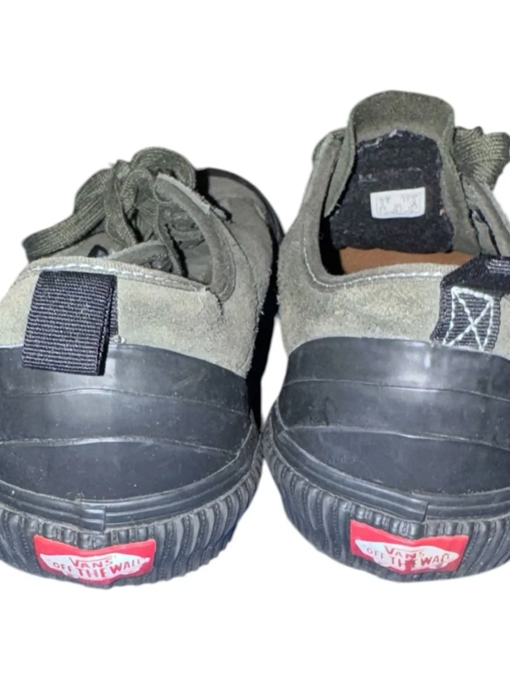 Converse Men's Olive Green Low-Top Lace-Up Sneakers - Picture 2 of 9